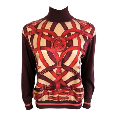 vintage hermes sweater|Hermes sweater women.